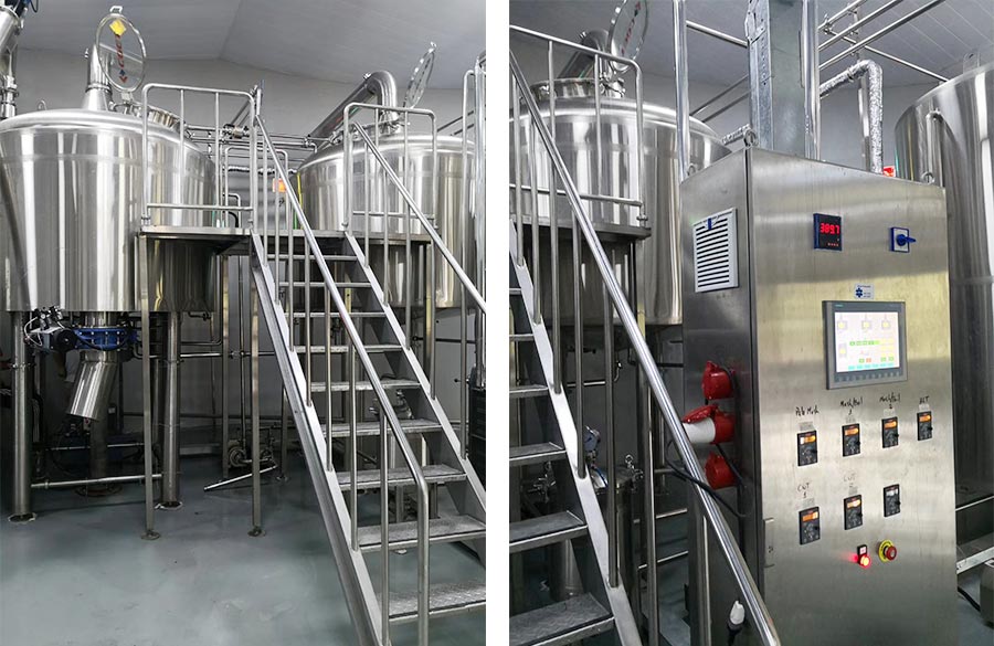 Этот пивоваренный завод объемом 6000 литров в Южной Америке